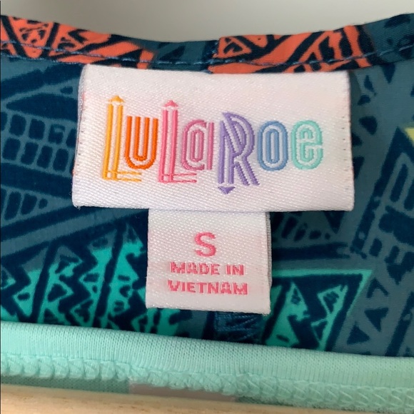 🎉SALE🎉 LulaRoe Teal Lindsay Kimono Small - Picture 3 of 5